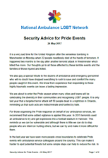 Security Advice Briefing Sheet