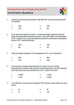 Confirmation Questions