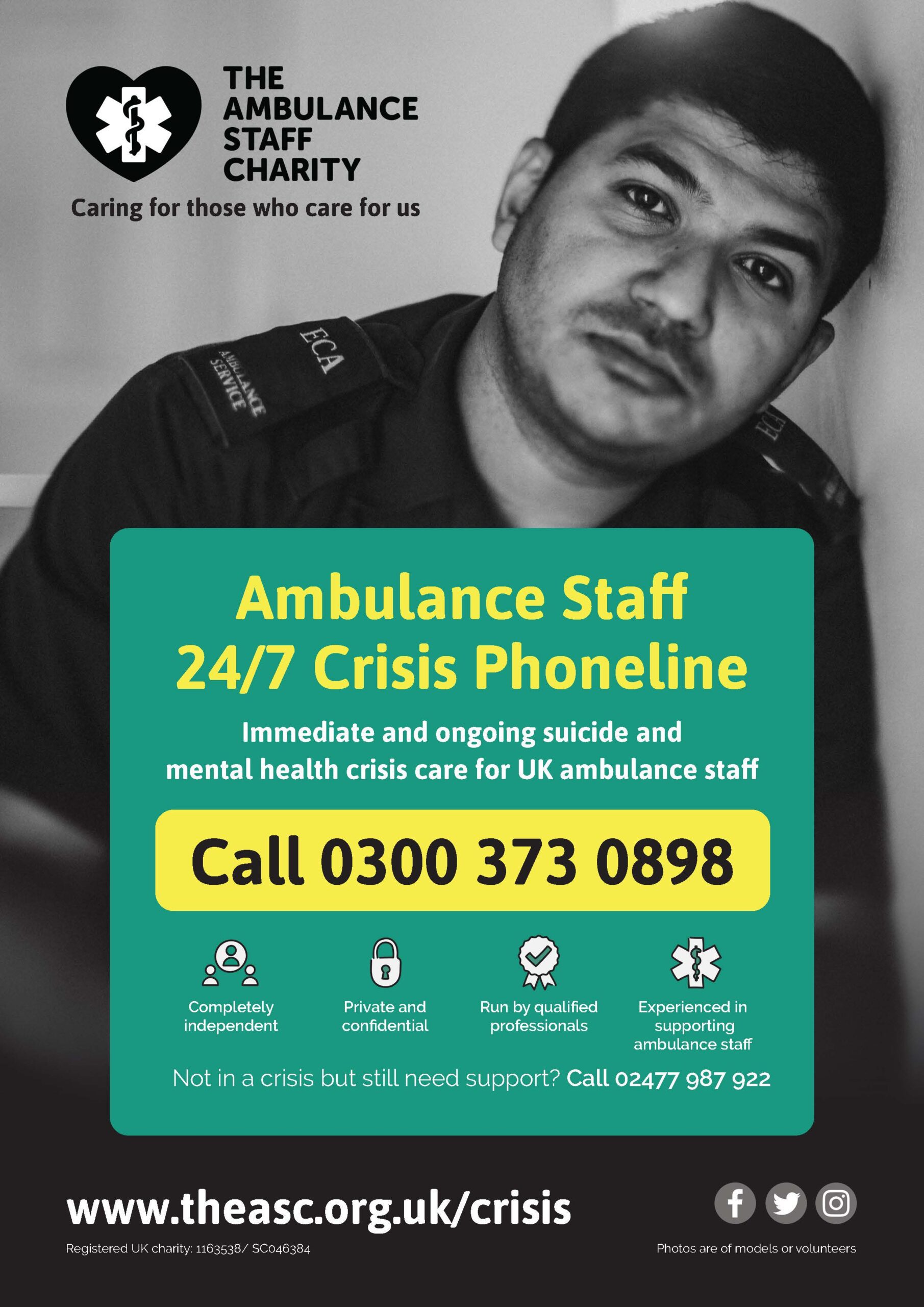 TASC Crisis Line Poster